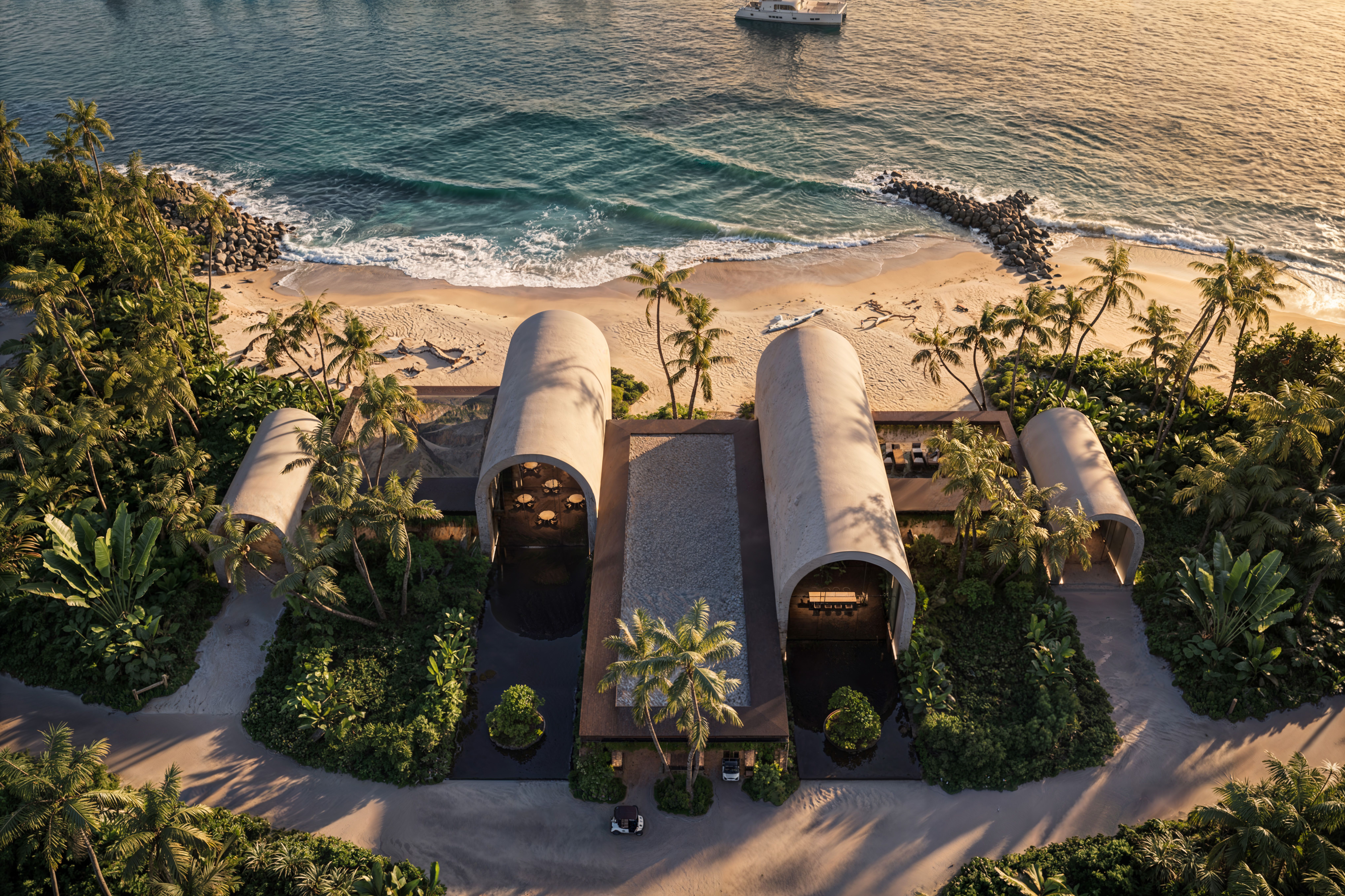 Project large scale,architecture,interior design Elegant Island | AMEYA Restaurant