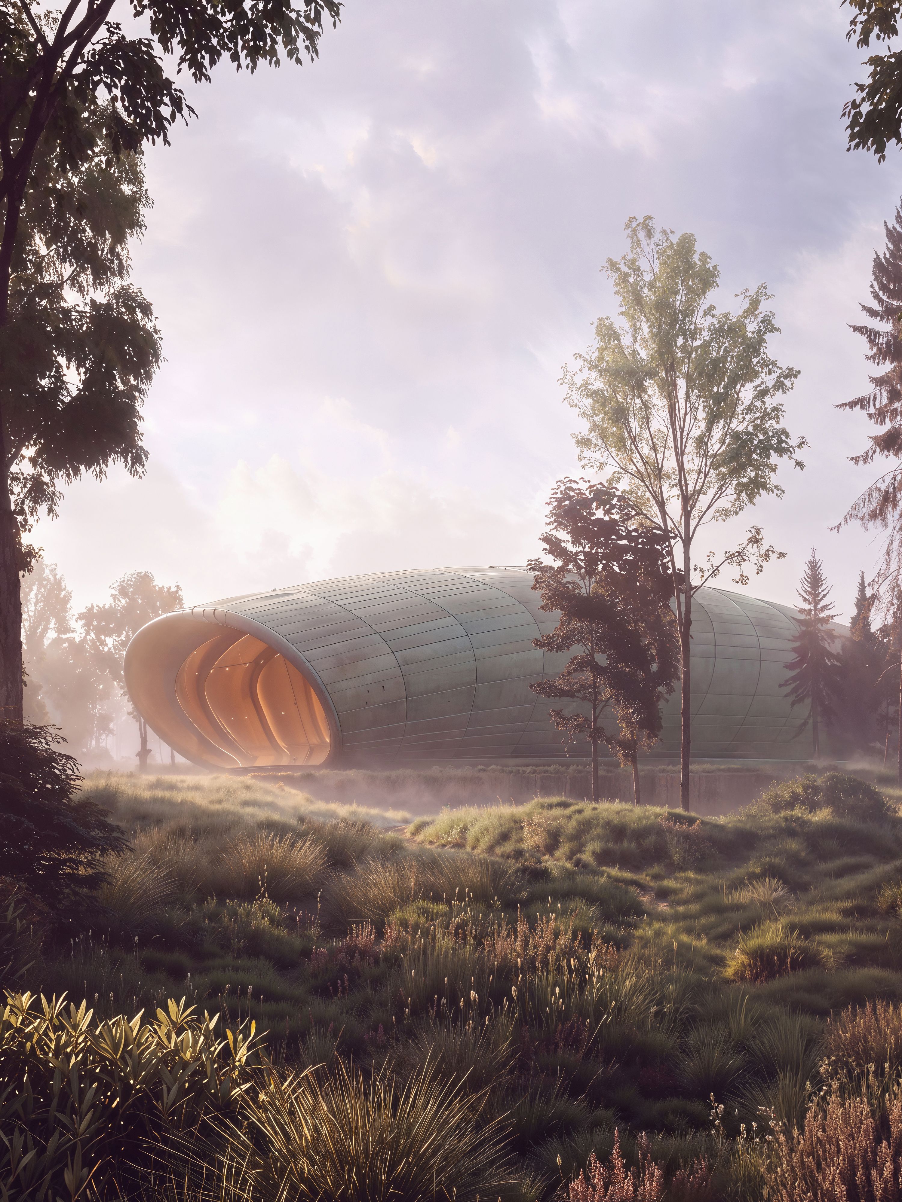 Project architecture,large scale Dog Arena
