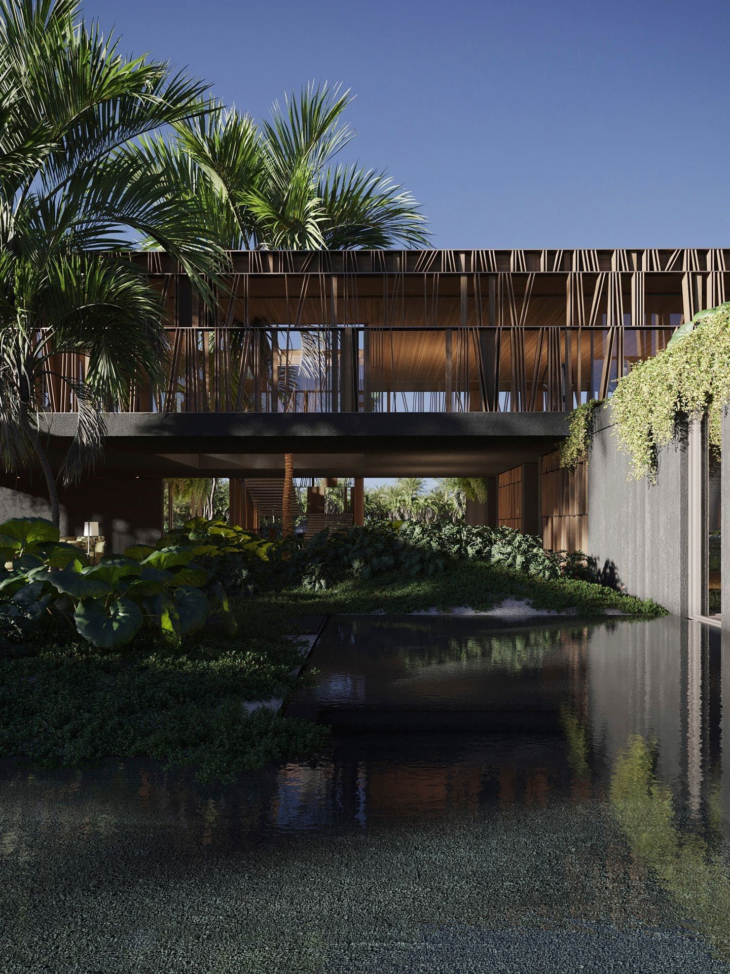 Project architecture Palmscape Spa Complex